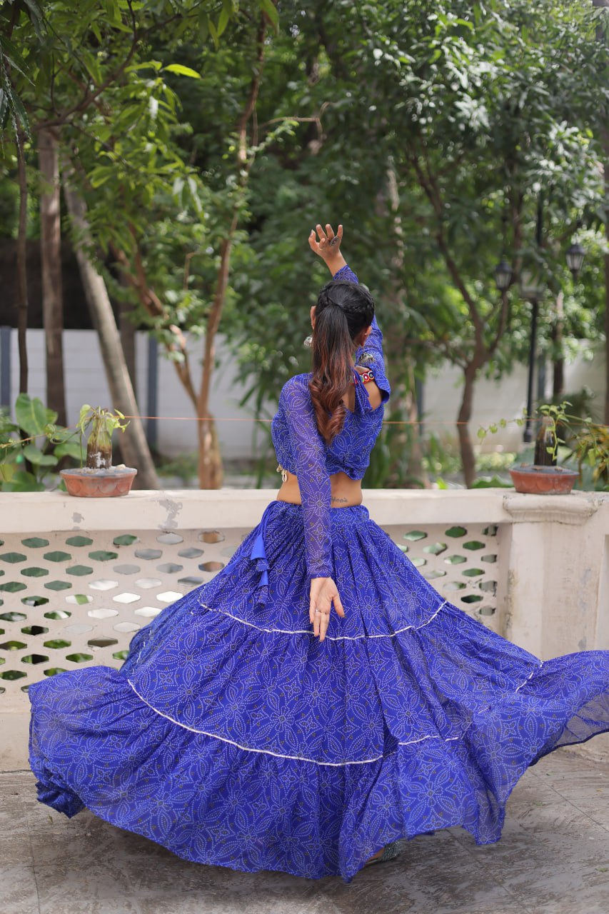 Ghoomar Glow Traditional Color Pop Chaniya Choli