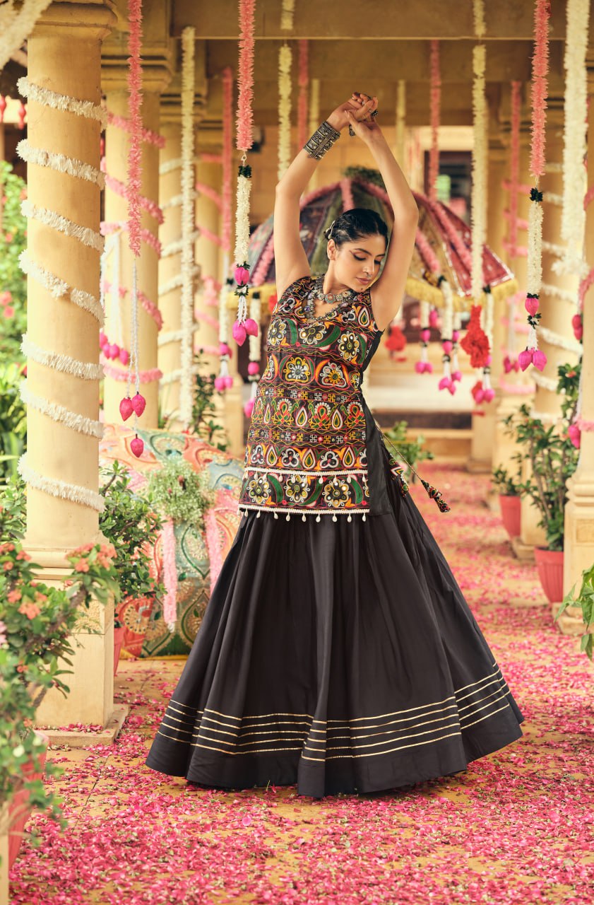 Rang Roop Vibrant Embroidered Chaniya Choli