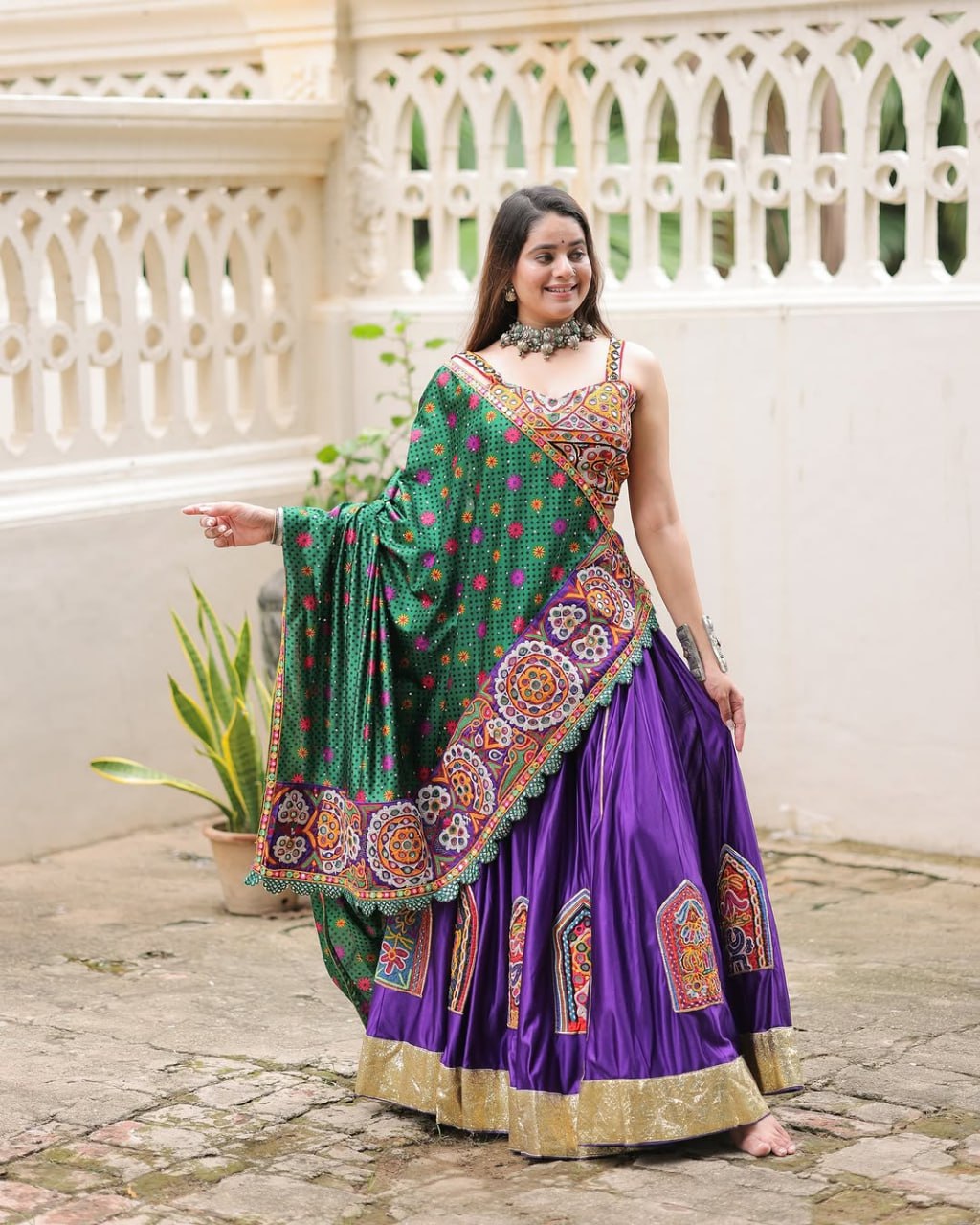 Meera Dandiya Diva Heritage Inspired Lehenga Set