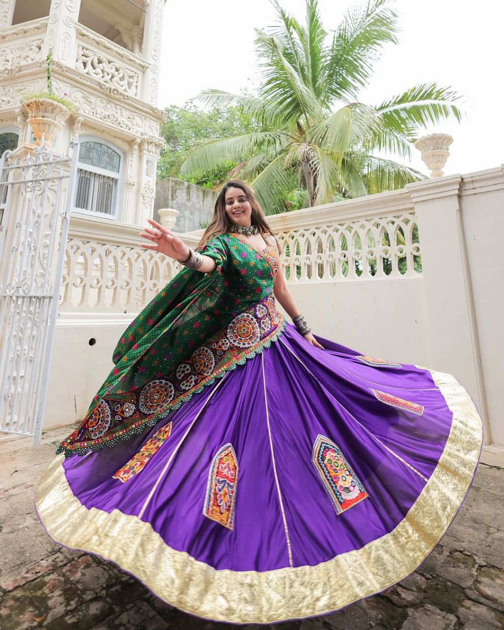 Meera Dandiya Diva Heritage Inspired Lehenga Set