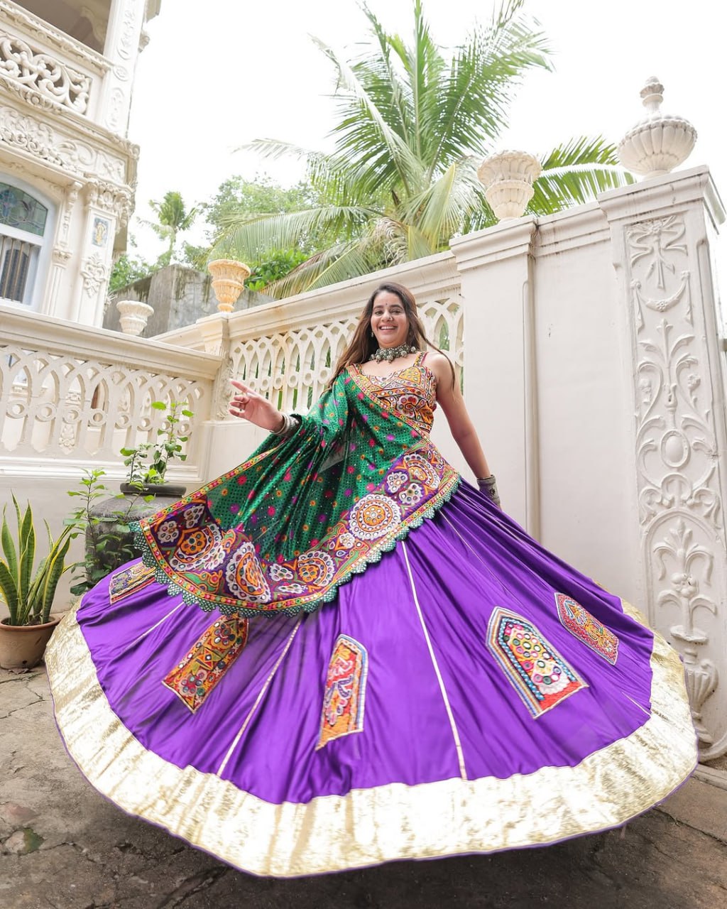 Meera Dandiya Diva Heritage Inspired Lehenga Set