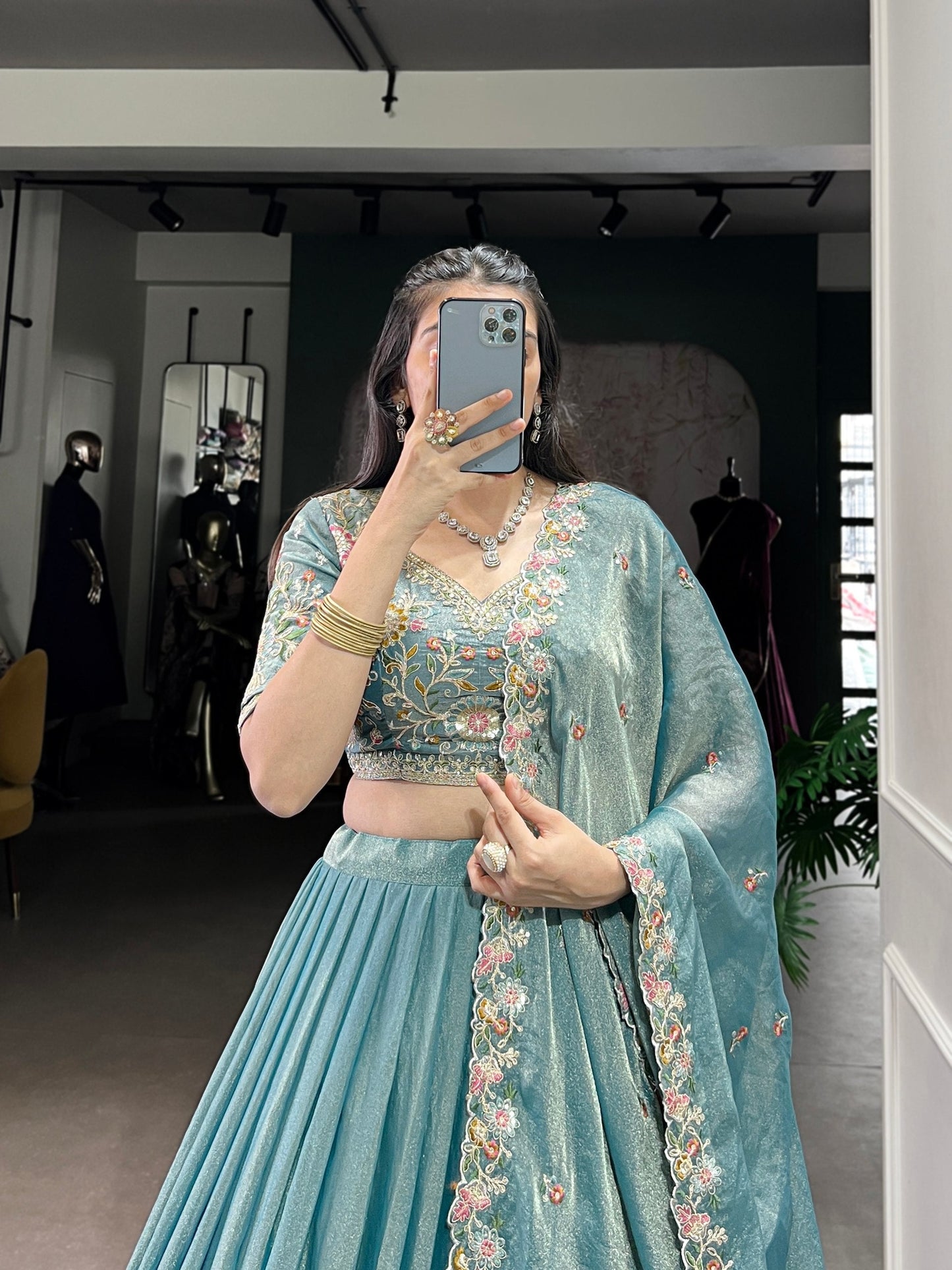 Hiyanshi Bloom Handcrafted Heritage Lehenga Choli