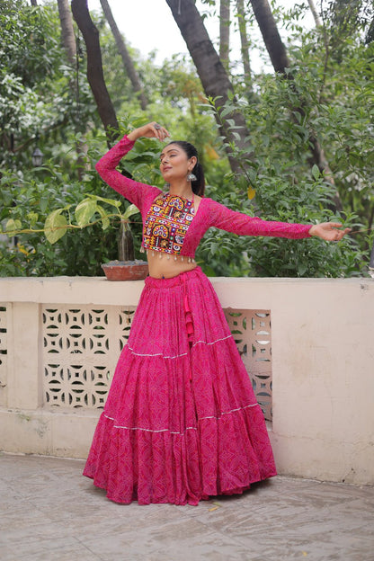 Ghoomar Glow Traditional Color Pop Chaniya Choli