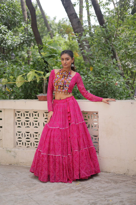 Ghoomar Glow Traditional Color Pop Chaniya Choli