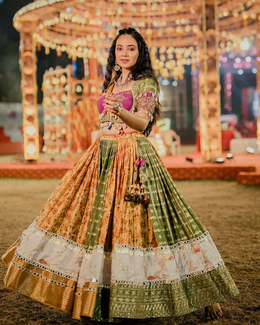 Dandiya Night Diva Navratri Lehanga Choli Set