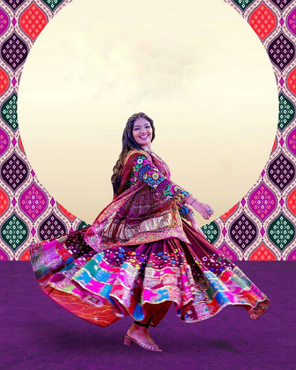 Twirl of Elegance Navratri Lehanga Choli Set
