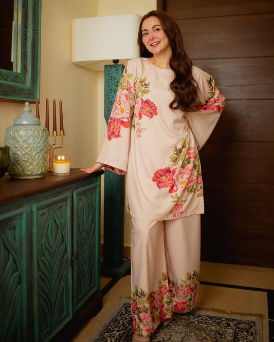 Petals & Grace Breezy Summer Look Digital Print Co-ords Set
