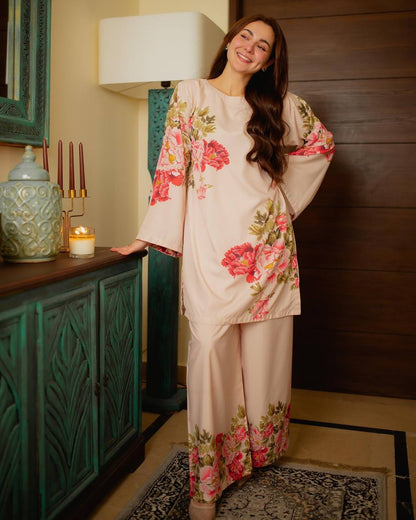 Petals & Grace Breezy Summer Look Digital Print Co-ords Set
