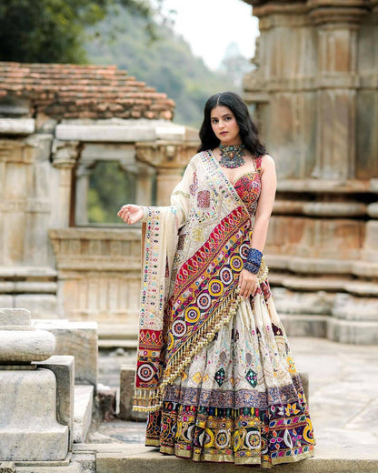 Navraas Couture Mirror Tales of Tradition Navratri Chaniya Choli