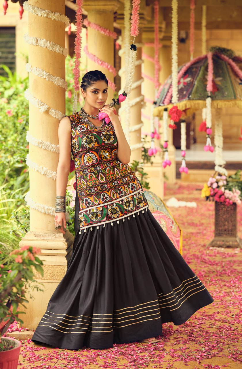 Rang Roop Vibrant Embroidered Chaniya Choli