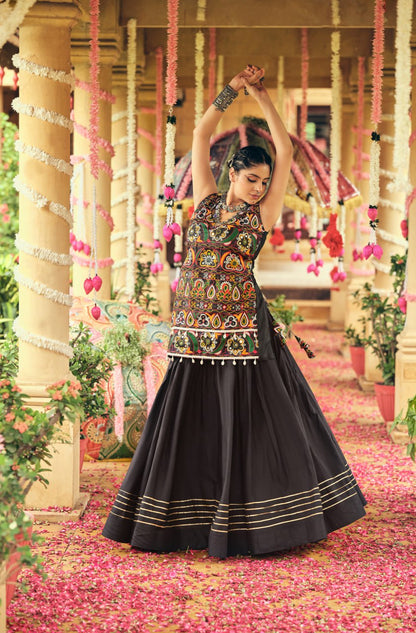 Rang Roop Vibrant Embroidered Chaniya Choli