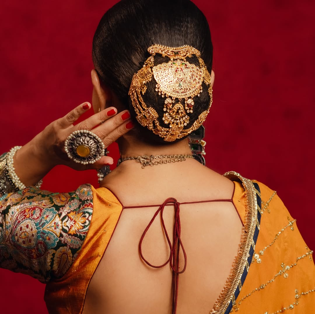 Pure Grace – Orange Lehenga Choli for Navratri