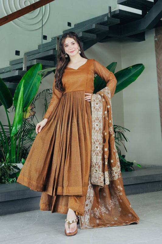 Rakhi Elysian Bloom  Premium Designer Suit Set