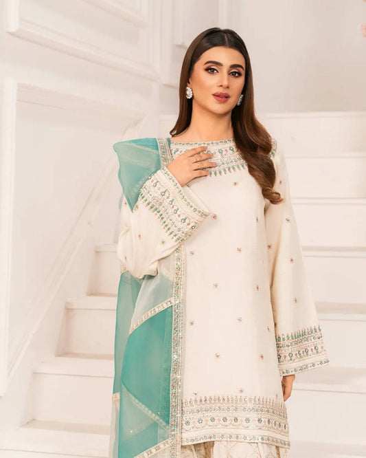 Pearl Dream Ethnic Đěsigner Farshi Palazzo Set