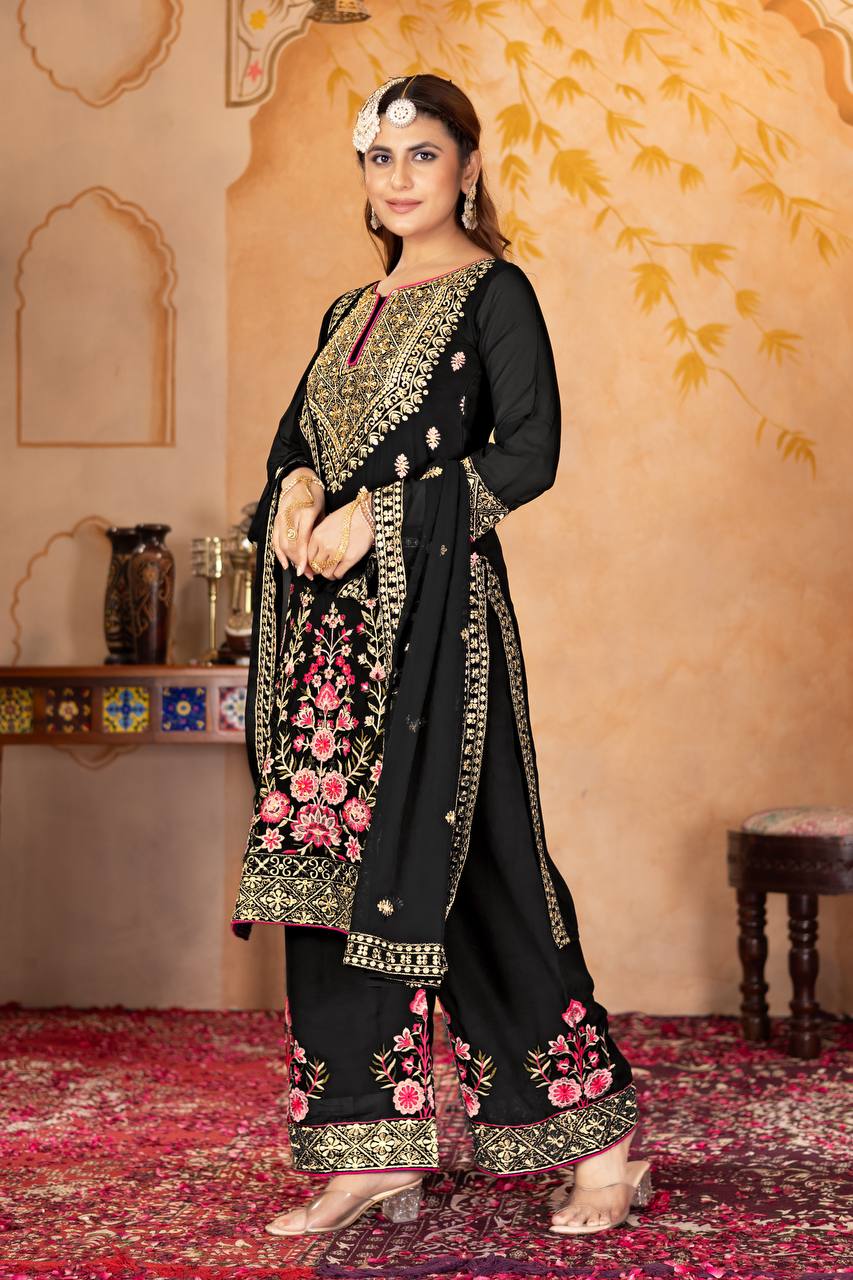 Jashn-e-Jaam Eid Special Designer Party Wear  Sharara