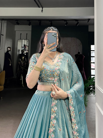 Hiyanshi Bloom Handcrafted Heritage Lehenga Choli