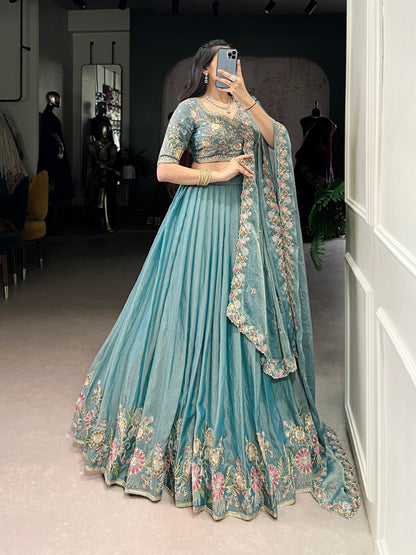 Hiyanshi Bloom Handcrafted Heritage Lehenga Choli